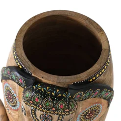 Dekorative Orient Truhe mit Elefanten Kopf - Santjana