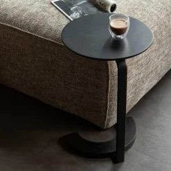 Design Anstelltische in Rund aus Holz - Corcondra (zweiteilig)