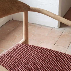 Design Armlehnenstühle mit Geflechtsitz - Renero (4er Set)