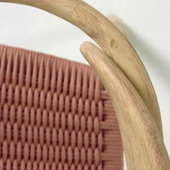 Design Armlehnenstühle mit Geflechtsitz - Renero (4er Set)