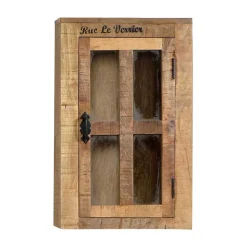 Design Badmöbel aus Massivholz - Indri (vierteilig)