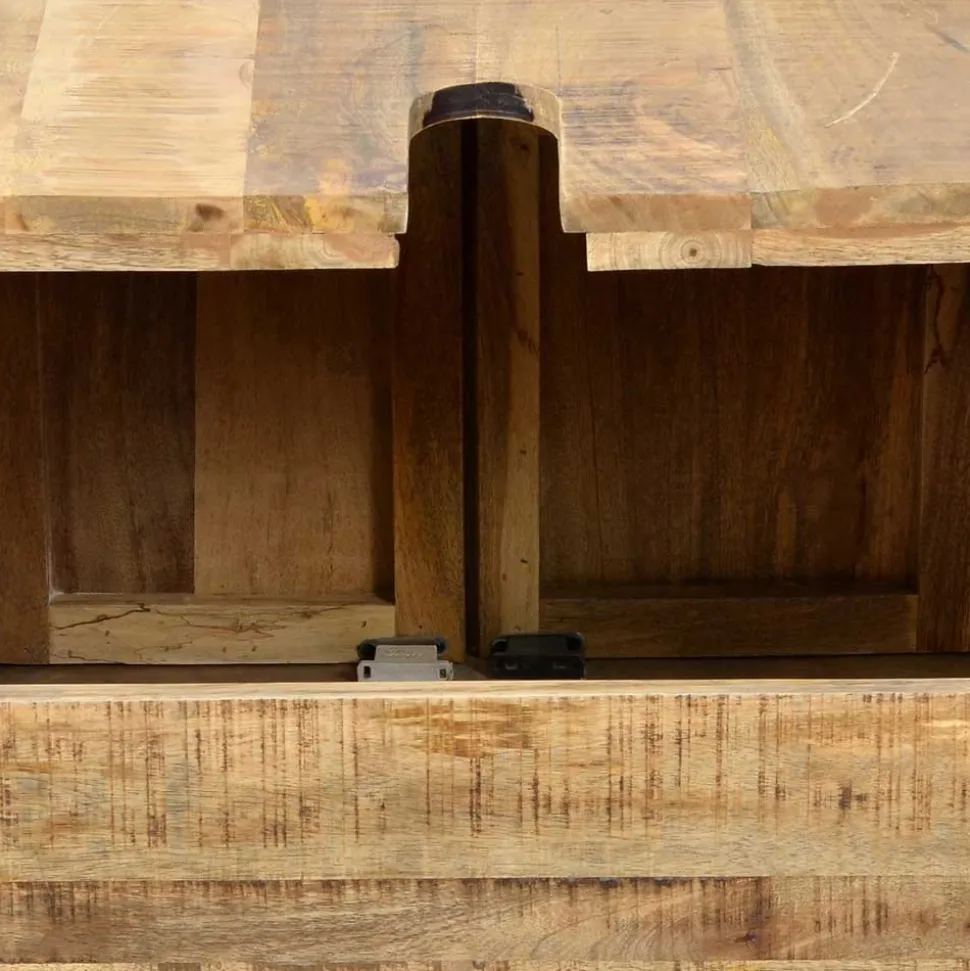 Design Badmöbel aus Massivholz - Indri (vierteilig)