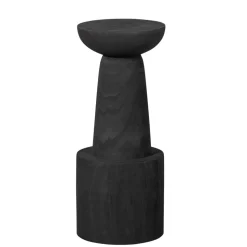 Design Barhocker aus Paulownia Massivholz - Yanus (2er Set)