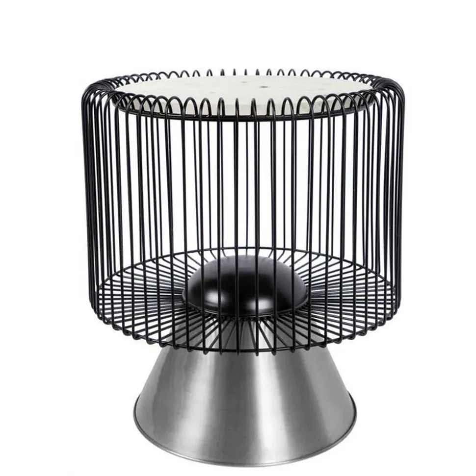 Design Beistelltisch aus Marmor in Weiß - Sumilar