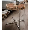 Design Beistelltisch aus Baumscheibe - Spain