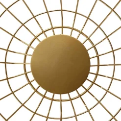 Design Beistelltisch in Schwarz und Gold - Egeass