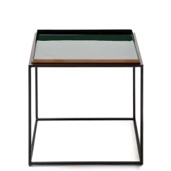 Design Beistelltisch mit 2 Einsätzen - Zalio