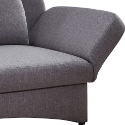 Design Bettcouch in Grau - Maelas