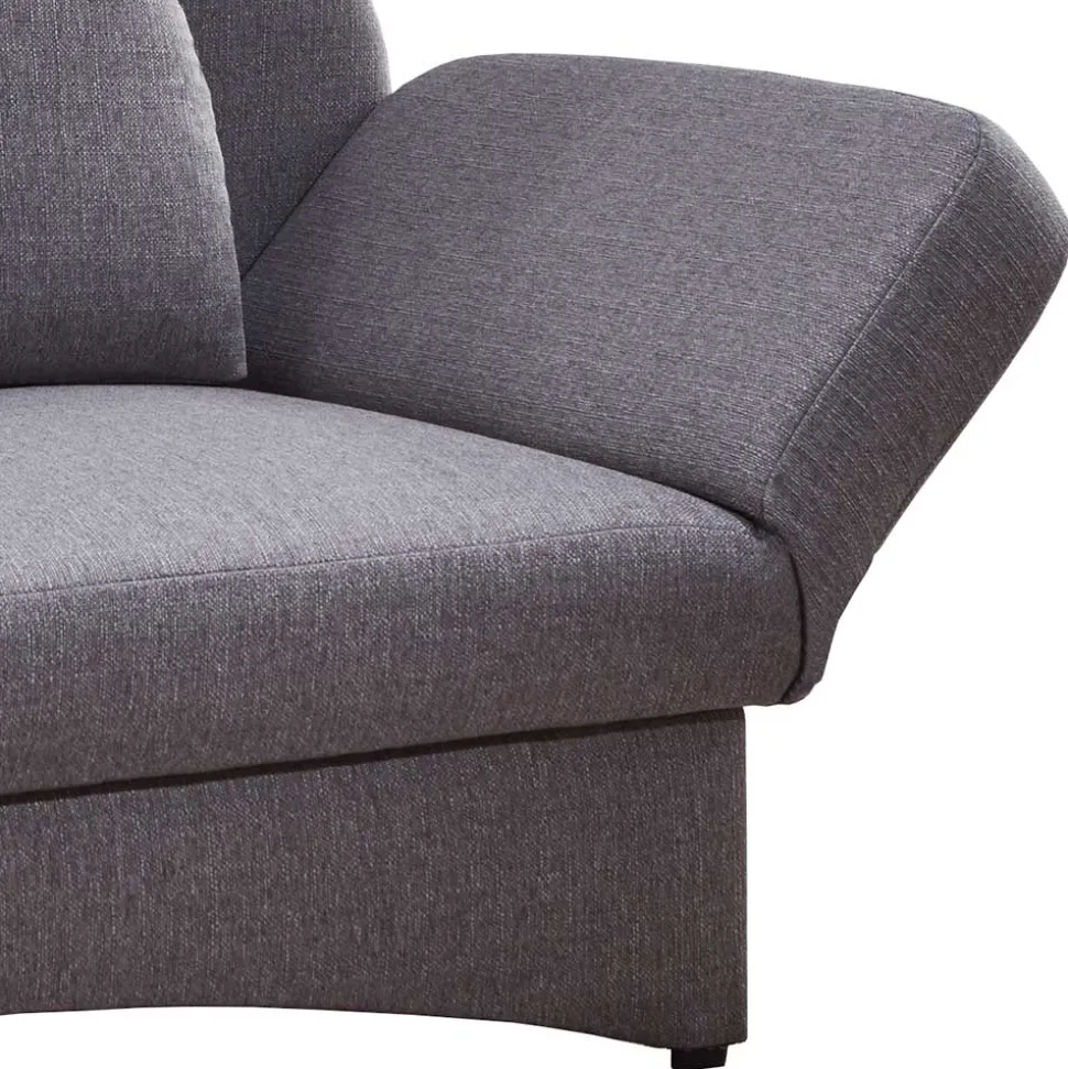 Design Bettcouch in Grau - Maelas