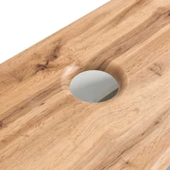 Design Doppel-Waschtisch & Spiegelschrank - Crystoga (zweiteilig)