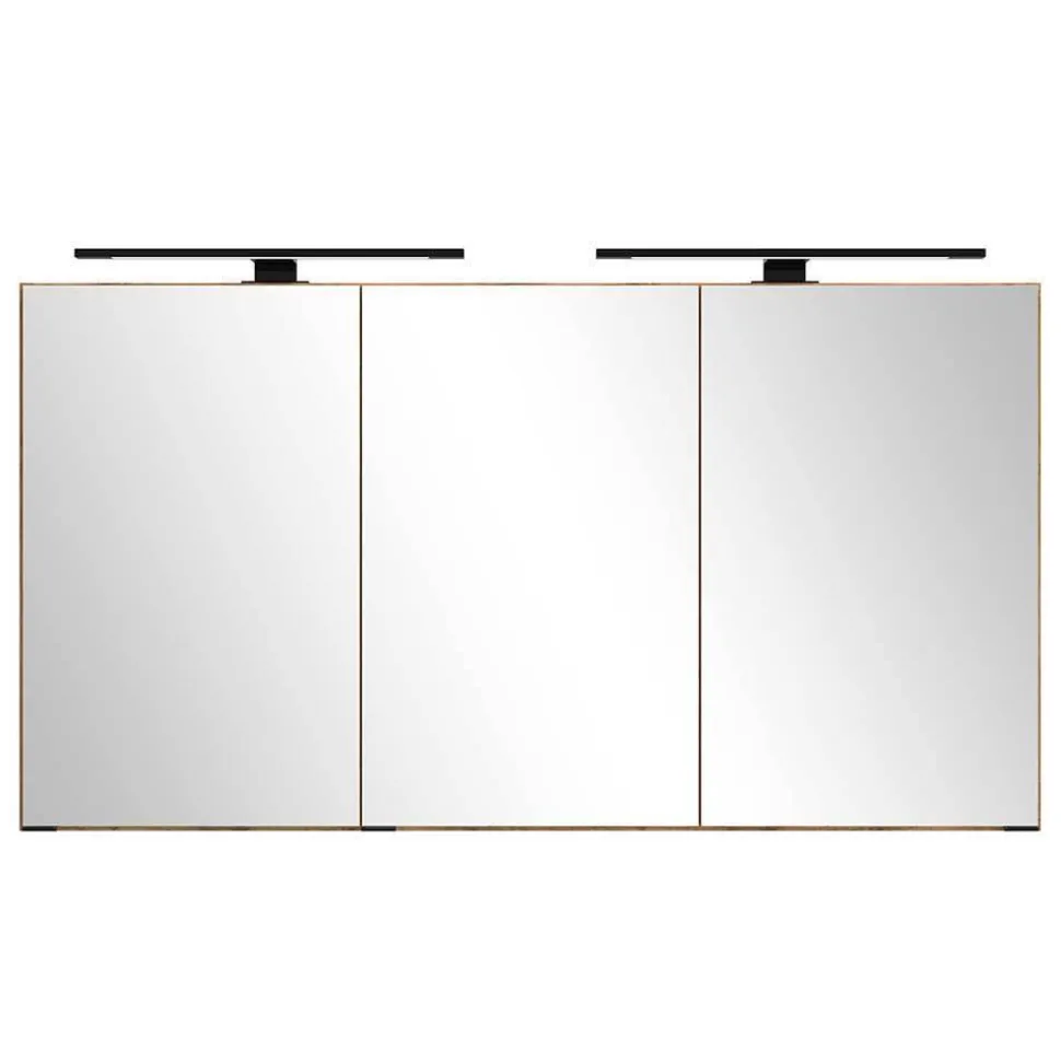 Design Doppel-Waschtisch & Spiegelschrank - Crystoga (zweiteilig)