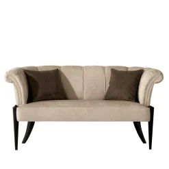Design Esstisch Sofa in Beige - Toina