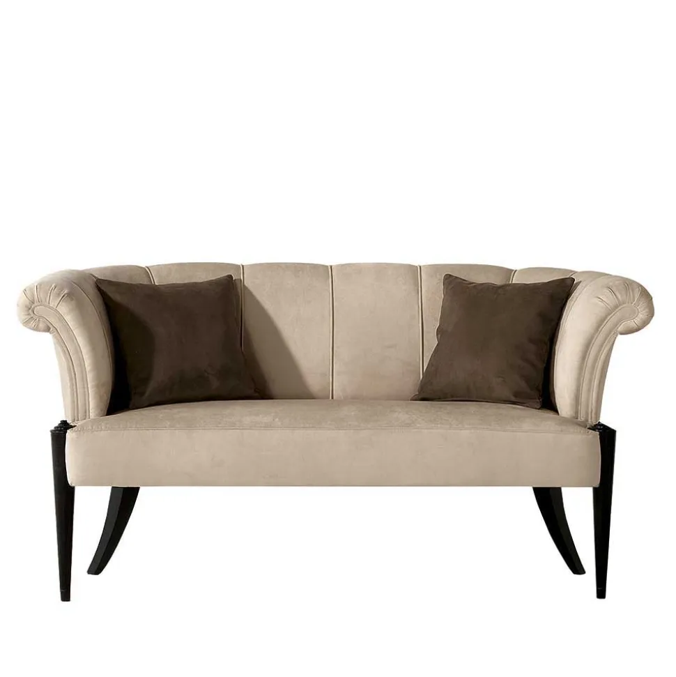 Design Esstisch Sofa in Beige - Toina