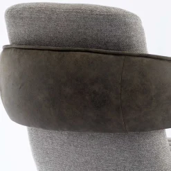 Design Esszimmer Drehstuhl mit Armlehnen - Bailon (2er Set)