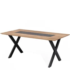 Design Esszimmer Esstisch mit X-Füßen - Vardriva