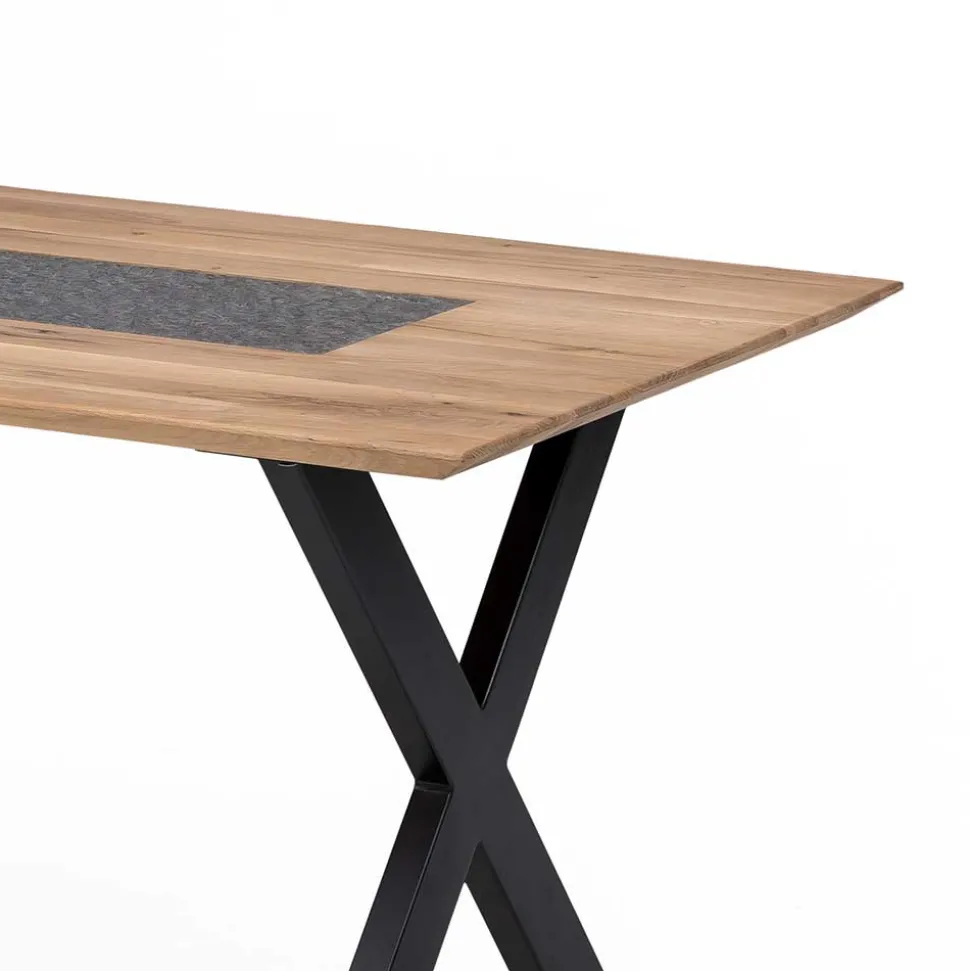 Design Esszimmer Esstisch mit X-Füßen - Vardriva