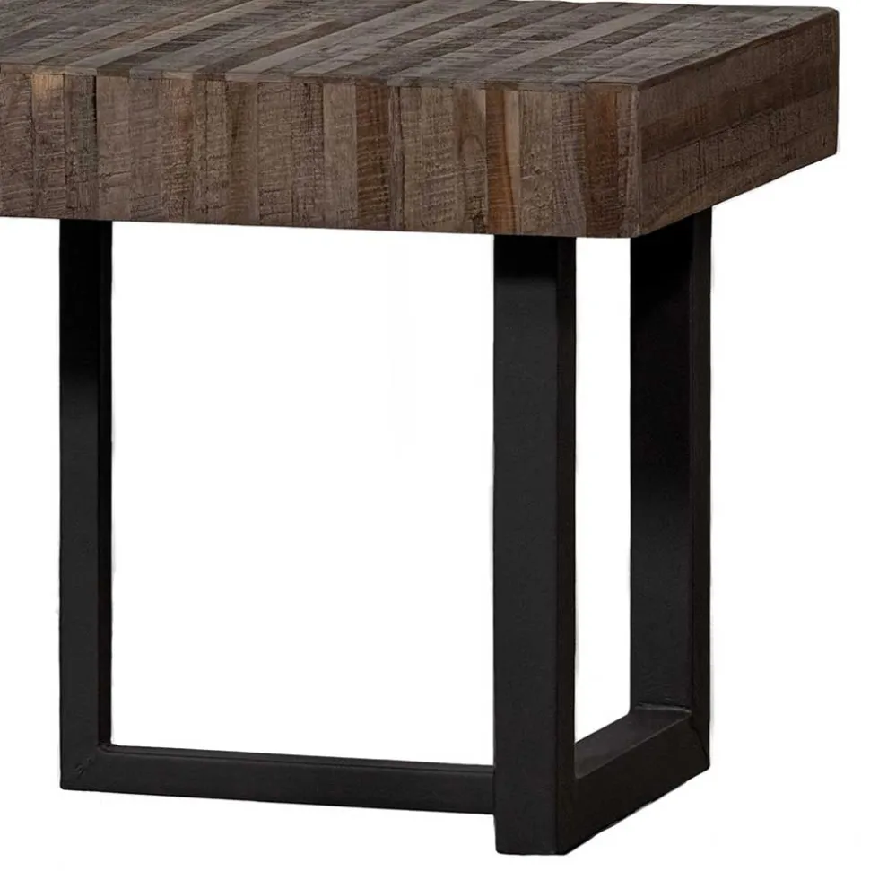 Design Esszimmerbank aus Recyclingholz Teak - Halling