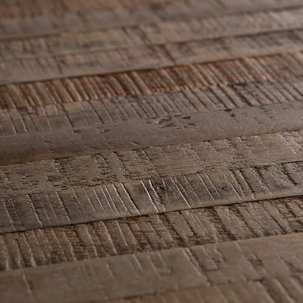 Design Esszimmerbank aus Recyclingholz Teak - Halling