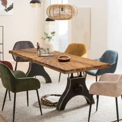 Design Esszimmertisch aus Teak Recyclingholz - Rensing