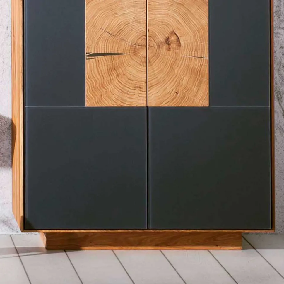 Design Flureinrichtung in Wildeiche - Mandrey I (dreiteilig)