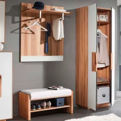 Design Garderobenmöbel zweifarbig - Mandrey (dreiteilig)