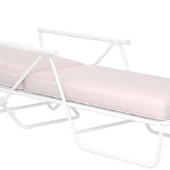 Design Gartenliege in Weiß - Penulata