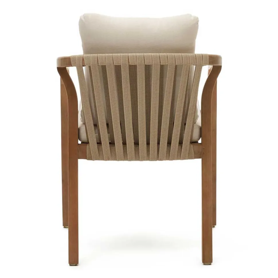 Design Gartenstühle mit Armlehnen - Faneto (4er Set)