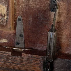 Design Holztruhe mit flachem Deckel - Gregoriana