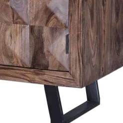 Design Kombi-Kommode aus massivem Rosenholz - Christoma