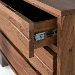 Design Kommode aus Akazienholz - Banjee