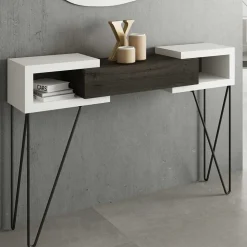 Design Konsolentisch & Spiegel Set - Elburg (zweiteilig)