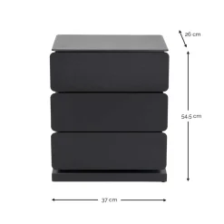 Design Metallkommode in Taupe - Dolomiti