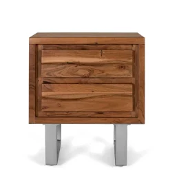 Design Nachtkommode aus Akazienholz - Banjee