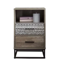 Design Nachtkommode mit 62 cm Höhe - Drondo