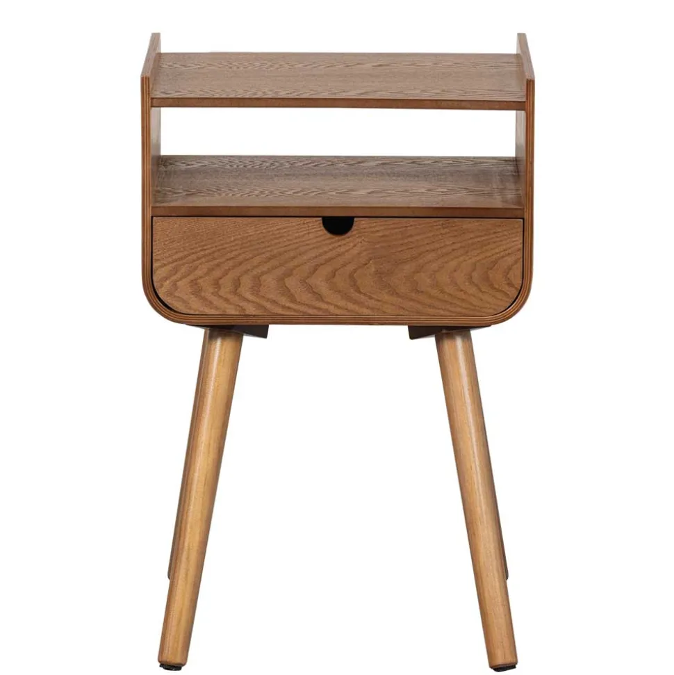 Design Nachtkonsole im Holzlook Natur - Paytona