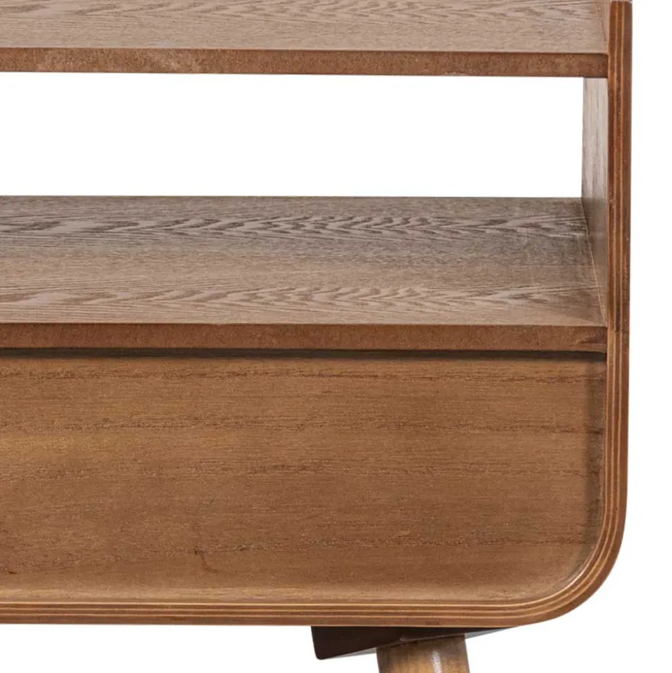 Design Nachtkonsole im Holzlook Natur - Paytona