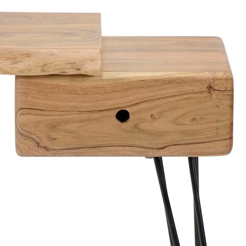 Design Nachttisch für linke Bettseite Olegano aus Holz