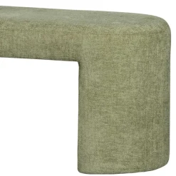 Design Polsterbank in Oliv Grün Chenille - Baverly