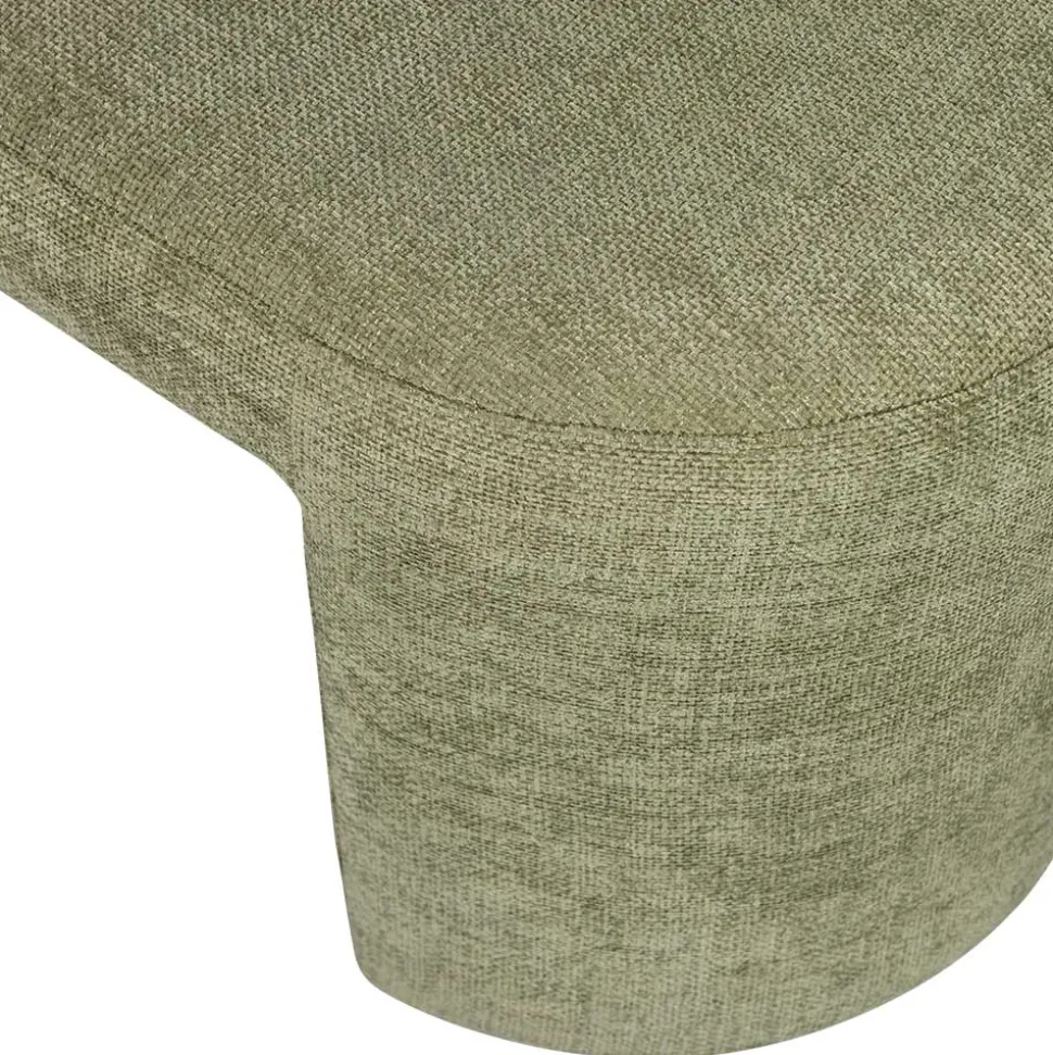 Design Polsterbank in Oliv Grün Chenille - Baverly