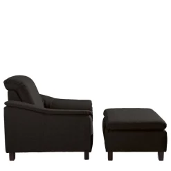 Design Polstersessel in Dunkelbraun - Acristodat