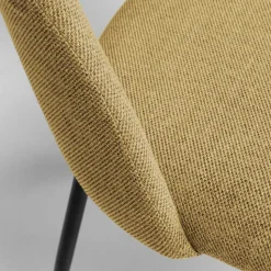 Design Polsterstühle in Gelb - Veneziana (4er Set)