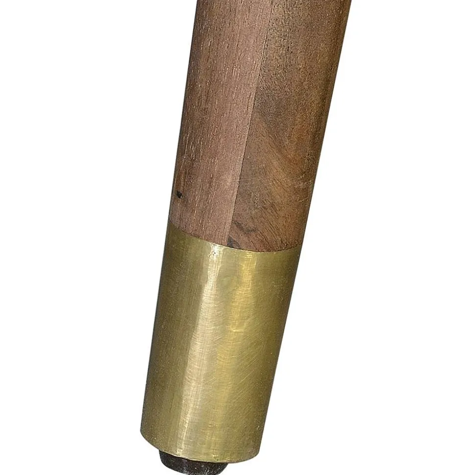 Design Schreibtisch aus Mangoholz und Metall - Filurina