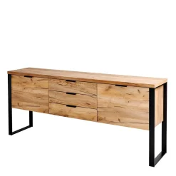 Design Sideboard in Eiche Optik - Ilvensa
