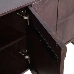 Design Sideboard in Nussbaum aus Mango Holz - Pisino