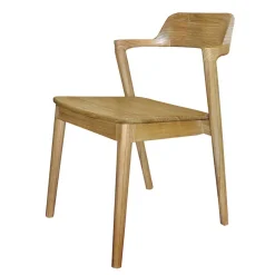 Design Stuhl aus Sungkai Holz - Bottaro