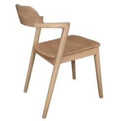 Design Stuhl aus Sungkai Holz - Bottaro