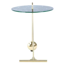 Design Tischchen in Schwarz & Gold - Chiceria