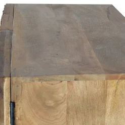 Design Türen-Kommode aus Mangoholz rustikal - Lacid