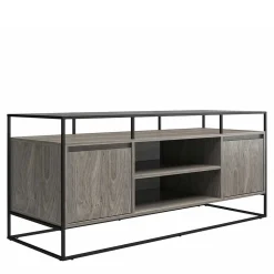 Design TV Kommode in Eiche Grau - Midland