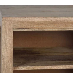 Design TV Lowboard aus Mangobaum Massivholz - Valuta